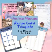 Anime Cookbook Template – Image 1