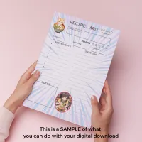 Anime Cookbook Template – Image 4