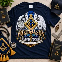 Doctor – Masonic T-Shirt – M, Olive Drab