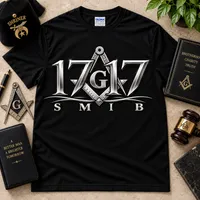 1717 – Masonic T-Shirt – S, Sand
