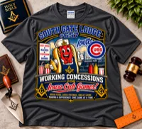 South Gate Lodge Iowa Cubs Concessions – L, Charcoal