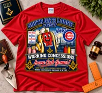 South Gate Lodge Iowa Cubs Concessions – S, Red