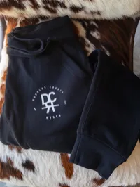 Black Unisex Joggers – Image 1
