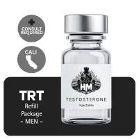 TRT CALI  Men's Refill Package 60 days (Cypionate 200mg/mL 10mL + Anastrozole 24×1mg) – Image 1