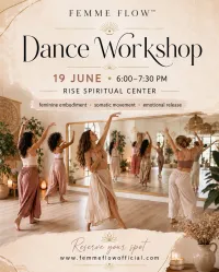 Femme Flow Dance Workshop | 19 June – Image 1