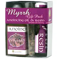 Anointing Oil Gift Pack Myrrh 10ml with Scroll – Image 1