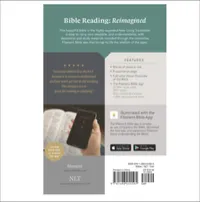 Bible - NLT - Filament Compact Zipper Floral Bible – Image 3