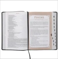 Bible - NLT - Black Faux Leather Spiritual Growth Bible – Image 3