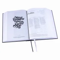 Bible - CSB - He Reads Truth Bible - Charcoal Cloth Overboard (Hardcover)  – Image 2