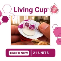 Living Cup® – Proprietary Grape Juice with Wafer – 21 Units – Image 1