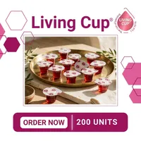 Living Cup® - Proprietary Grape Juice with Wafer - 200 Units – Image 1