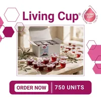Living Cup® - Proprietary Grape Juice with Wafer - 750 Units – Image 1