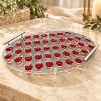 40 Holes Communion Tray - Perspex – Image 1