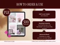 Pink Aesthetic Scrapbook Carousel Templates – Image 3