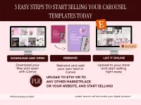 Pink Aesthetic Scrapbook Carousel Templates – Image 12