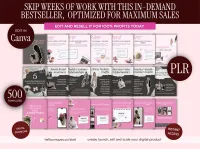 Pink Aesthetic Scrapbook Carousel Templates – Image 2
