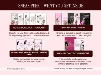 Pink Aesthetic Scrapbook Carousel Templates – Image 8