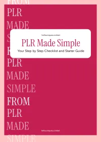 PLR Made Simple – Image 2