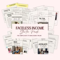 Faceless Income Starter Pack (PLR) – Image 2