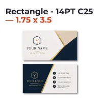 Standard Business Cards - Rectangle - 14PT C25 — 1.75 x 3.5 – Image 1