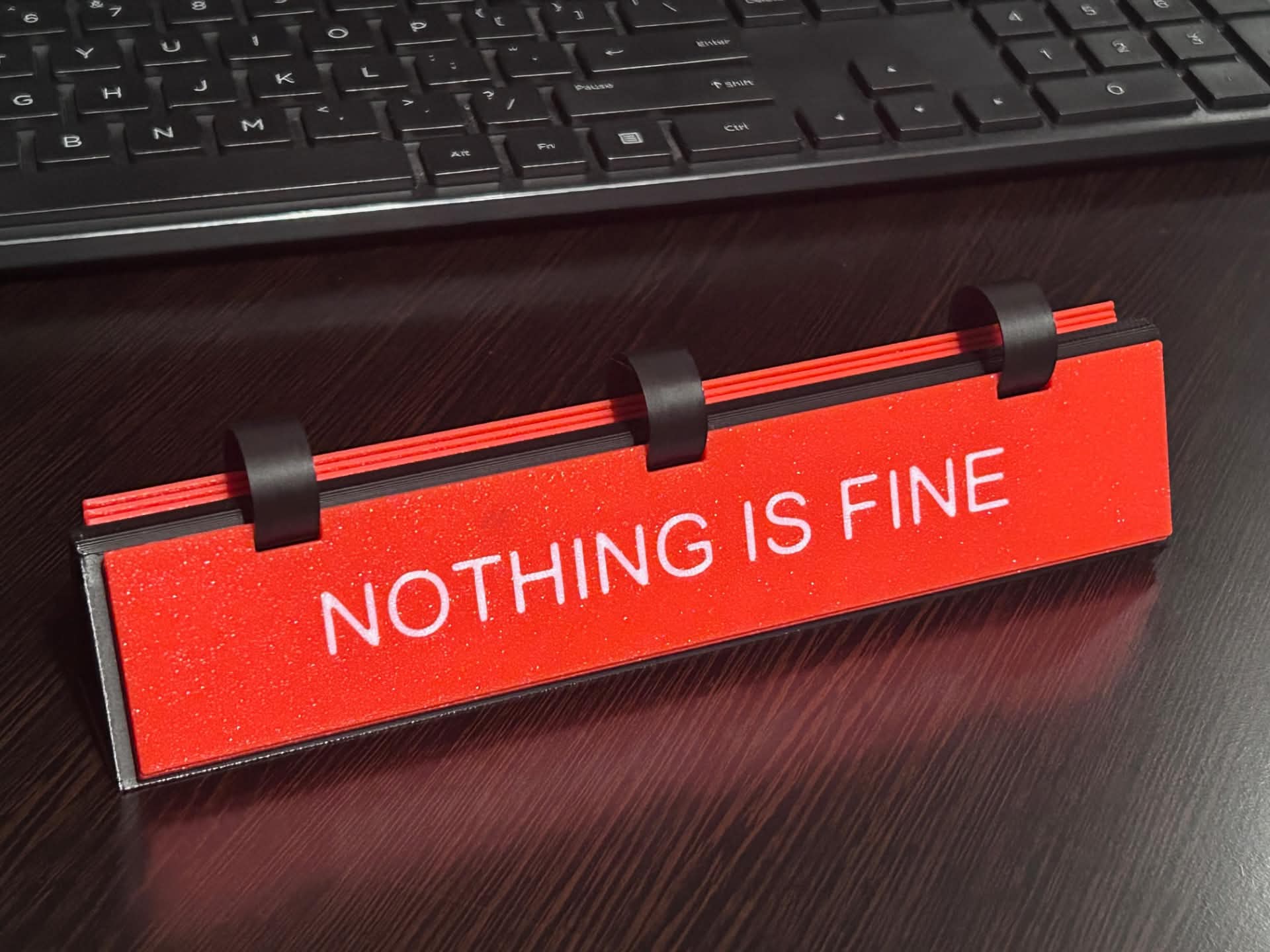 Funny Desk Sign – Image 1