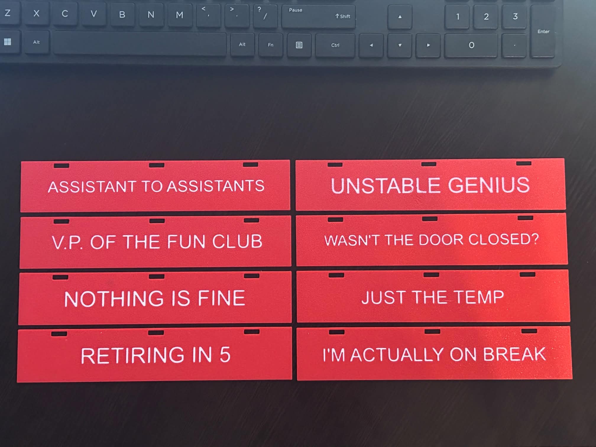 Funny Desk Sign – Image 3