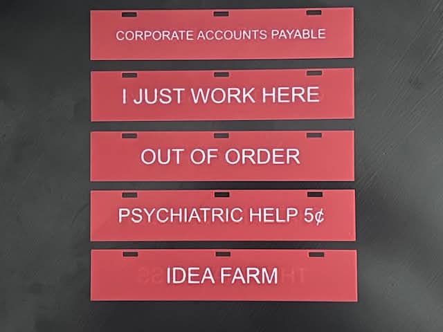 Funny Desk Sign – Image 7