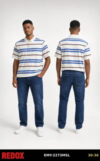 Redox Jean de Hombre Azul Recto EMY-2273MSL – Image 1