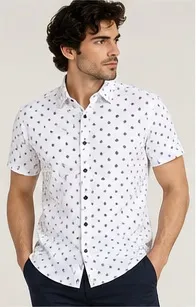 Silver Board Camisa de Hombre Estrellas Manga Corta PCP-0118ML – Image 2