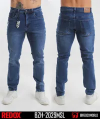 Redox Jean de Hombre Azul Lavado Medio BZH-2029MSL – Image 1