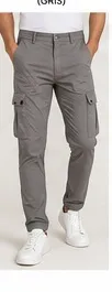Redox Pantalon de Hombre Cargo HOL-1013MR – Image 3