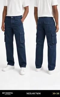 Not Essential Jean de Hombre Cargo Marino NEX-0176M – Image 1