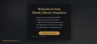 The Ebook Library Organizer — Obsidian Reserve Edition + User Guide and FAQs – Image 1