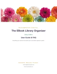 The Ebook Library Organizer — Daisy Edition+ User Guide – Image 5