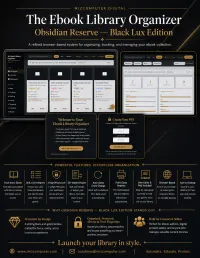Bundle — Obsidian Reserve Edition Organizer + The Writer's Playground – Image 3