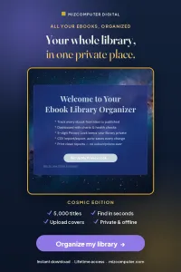 The Ebook Library Organizer — Cosmic Edition with Full User Guide and FAQs – Image 6