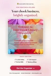 The Ebook Library Organizer — Daisy Edition+ User Guide – Image 1
