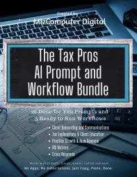 The Tax Pros AI Prompt & Workflow Bundle – Image 1