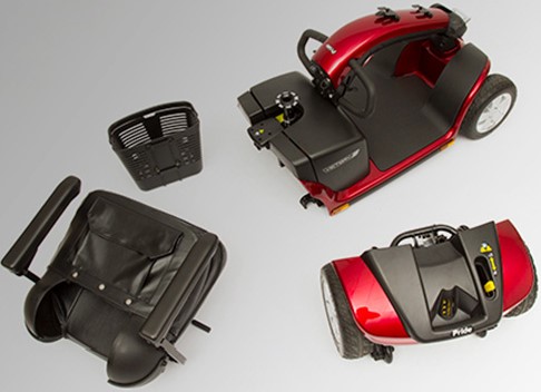 Scooter Victory 10, 4Wh Rojo – Image 2