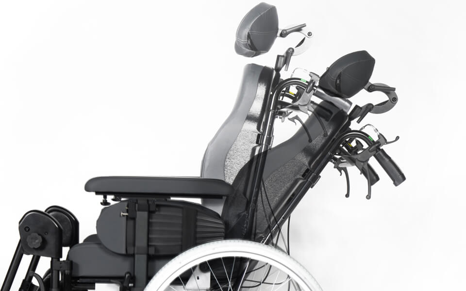 Silla De Ruedas Postural De Aluminio – Image 3