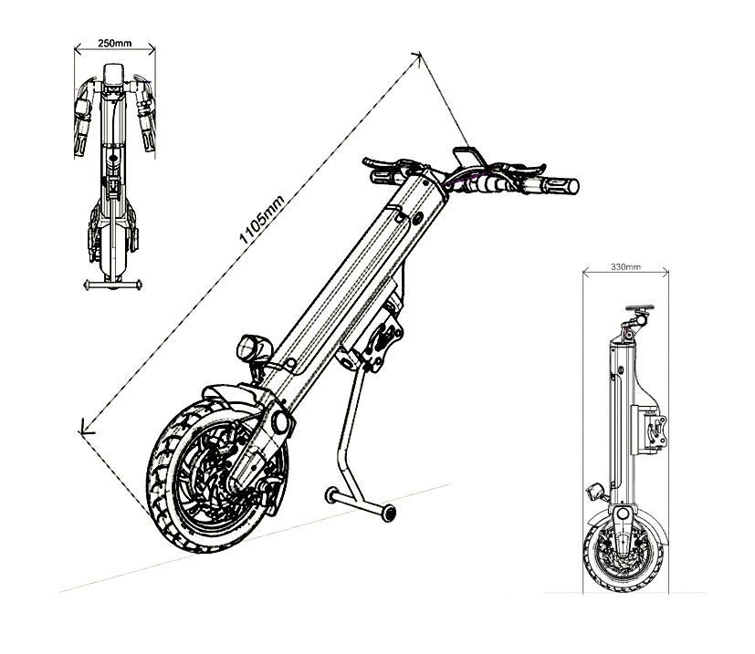 Handbike Electrico Modelo Mt01 – Image 3