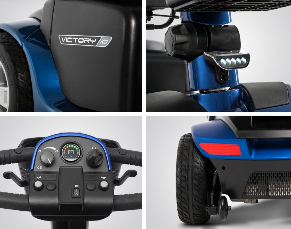 Scooter Victory 10, 4Wh Azul – Image 2
