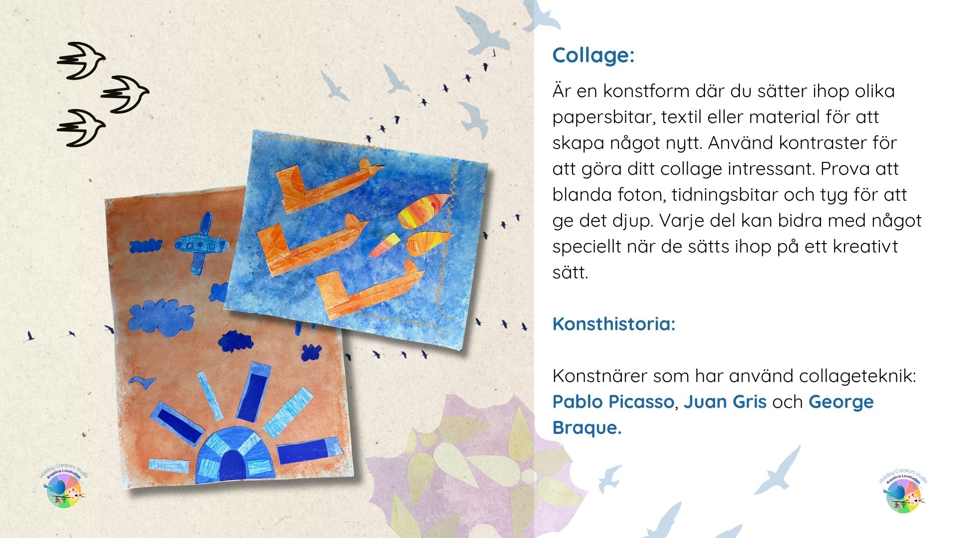 Våra flyttfåglar – små konstnärer på resa – Image 3