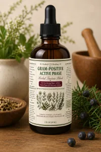Gram-Positive Active Phase Tincture Blend – 2 oz Dropper