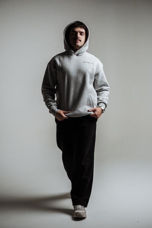 Basix Reloaded Fleece Hoodie  – Image 2
