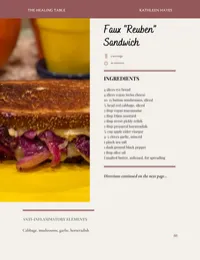 Healing Table | Anti-Inflammatory Cookbook | Physical Copy – Image 10