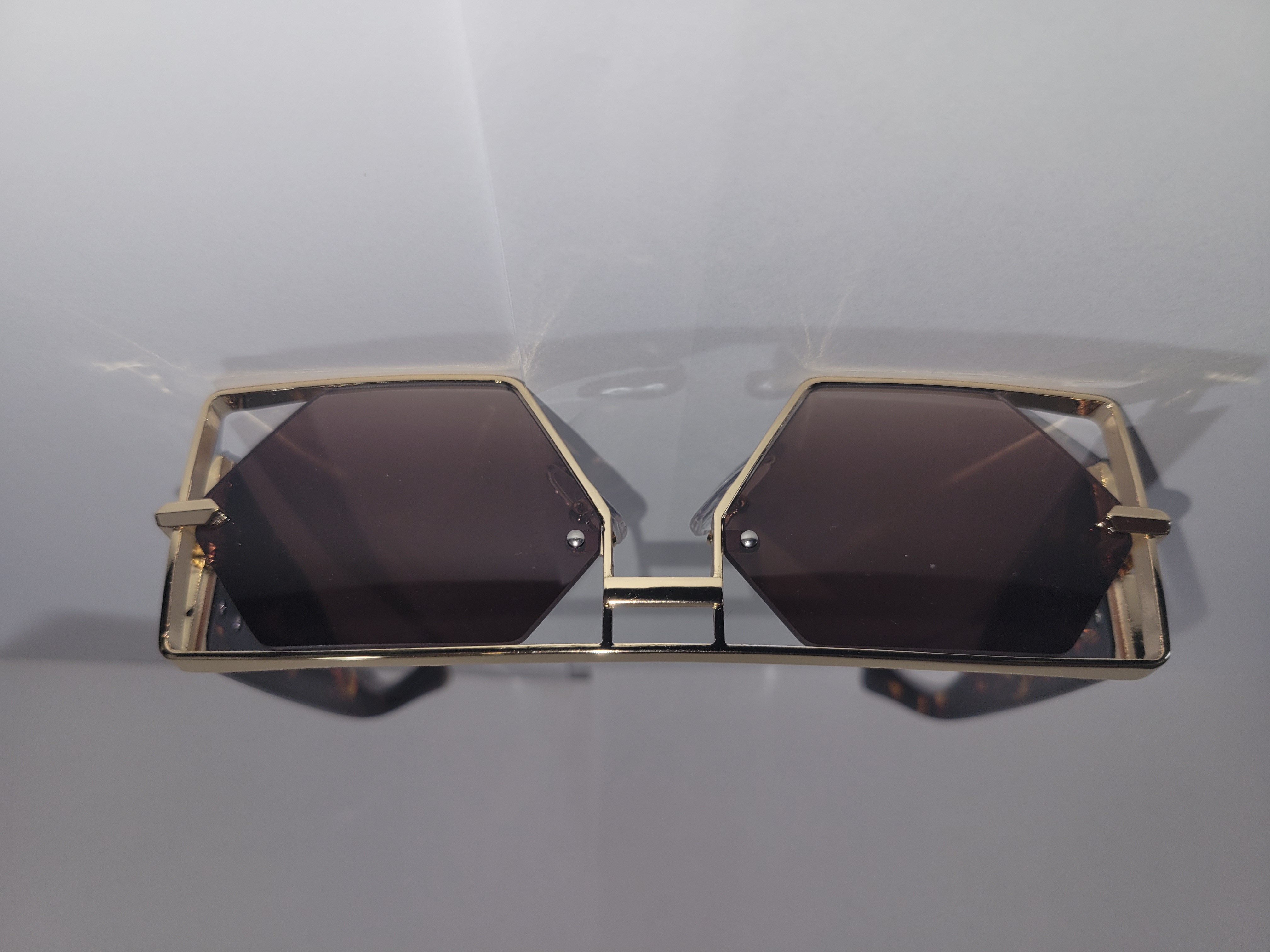 #3-Hexagon Shades - Brown Shaded – Image 2