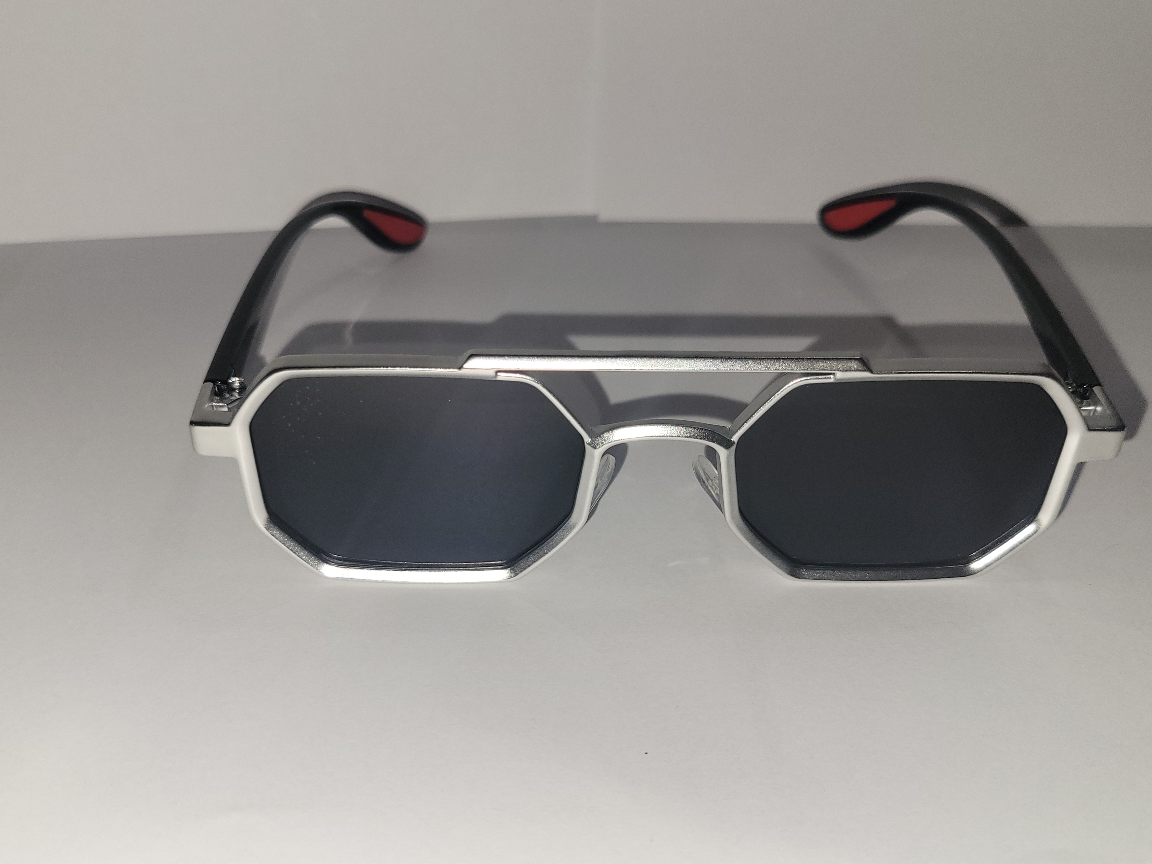 #10-Silver Hexagonal Shades – Image 2