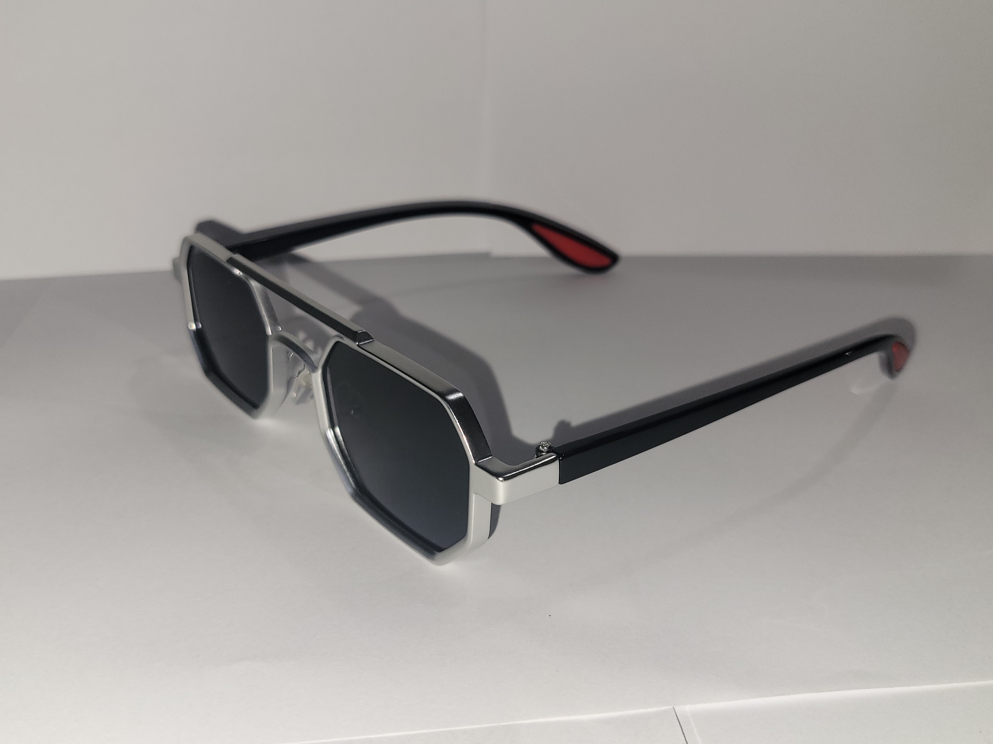 #10-Silver Hexagonal Shades – Image 3