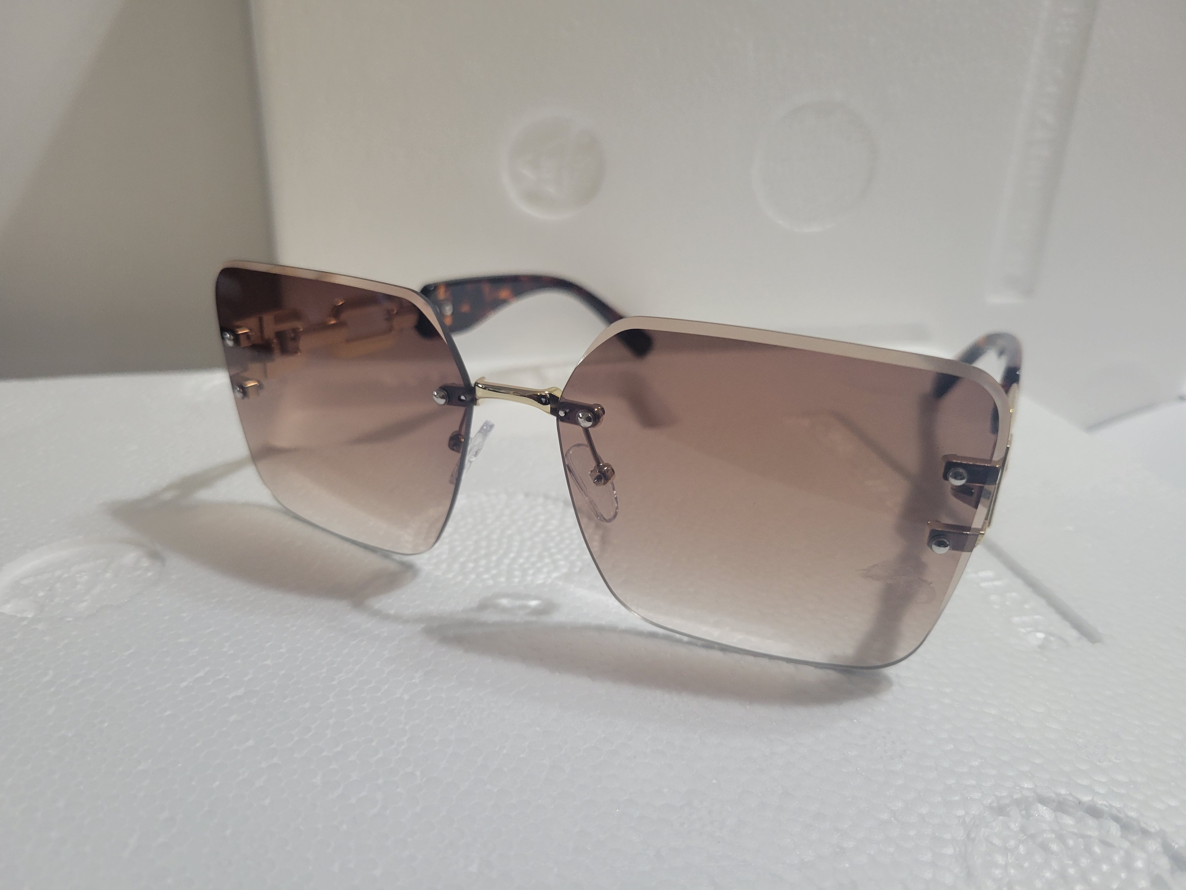 #45- Brown Shaded Sunglasses – Image 1